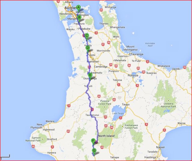 Howick to Crash Site 26Dec14
